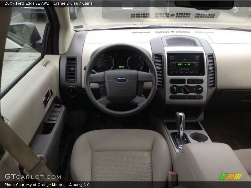 Creme Brulee / Camel 2007 Ford Edge SE AWD