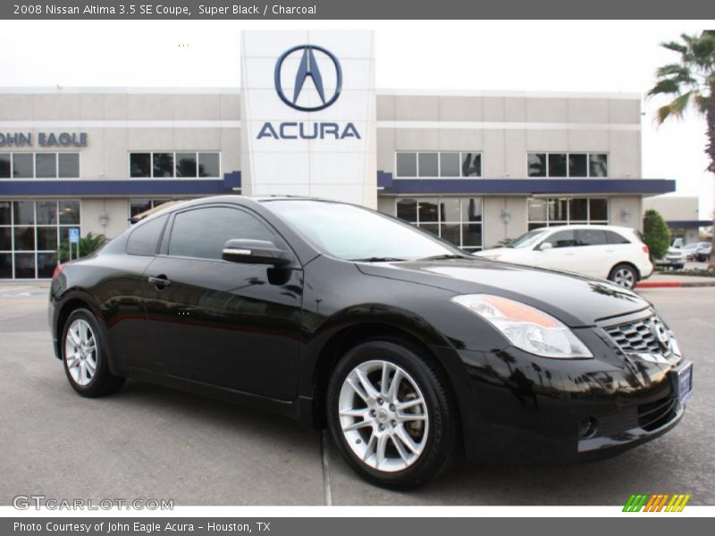 Super Black / Charcoal 2008 Nissan Altima 3.5 SE Coupe