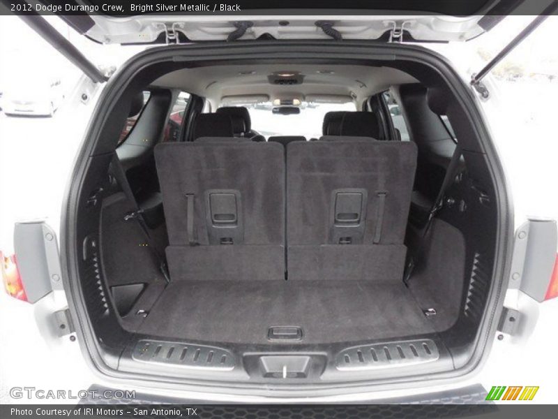 Bright Silver Metallic / Black 2012 Dodge Durango Crew