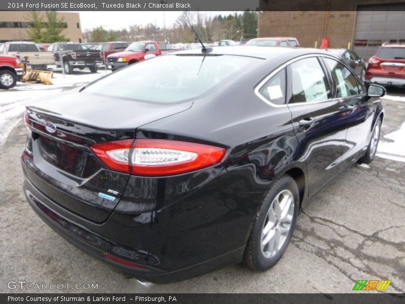 Tuxedo Black / Charcoal Black 2014 Ford Fusion SE EcoBoost