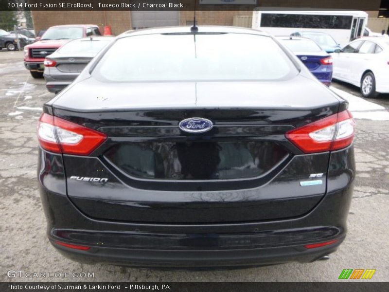 Tuxedo Black / Charcoal Black 2014 Ford Fusion SE EcoBoost