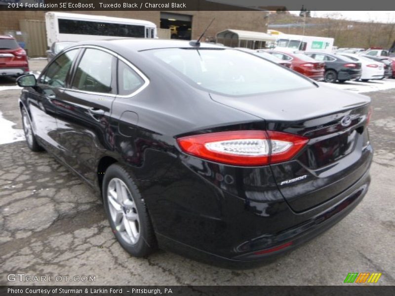 Tuxedo Black / Charcoal Black 2014 Ford Fusion SE EcoBoost