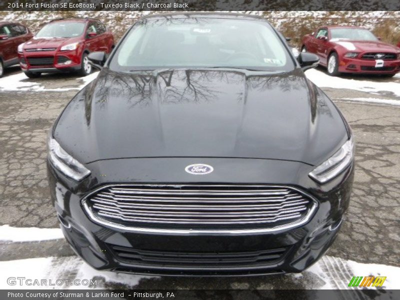 Tuxedo Black / Charcoal Black 2014 Ford Fusion SE EcoBoost