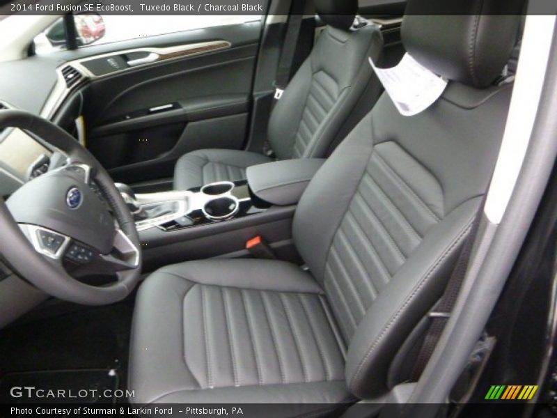 Tuxedo Black / Charcoal Black 2014 Ford Fusion SE EcoBoost
