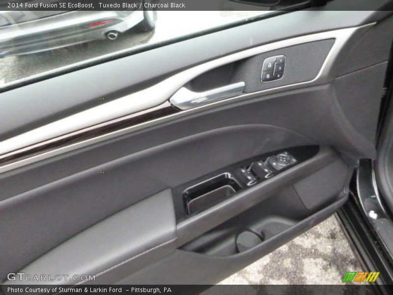 Tuxedo Black / Charcoal Black 2014 Ford Fusion SE EcoBoost