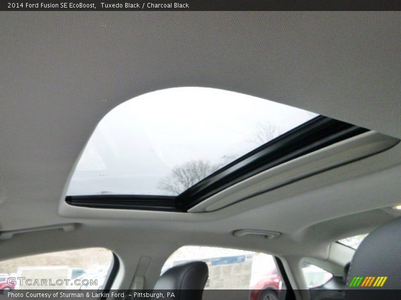 Tuxedo Black / Charcoal Black 2014 Ford Fusion SE EcoBoost