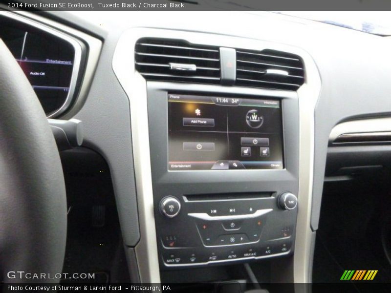 Tuxedo Black / Charcoal Black 2014 Ford Fusion SE EcoBoost