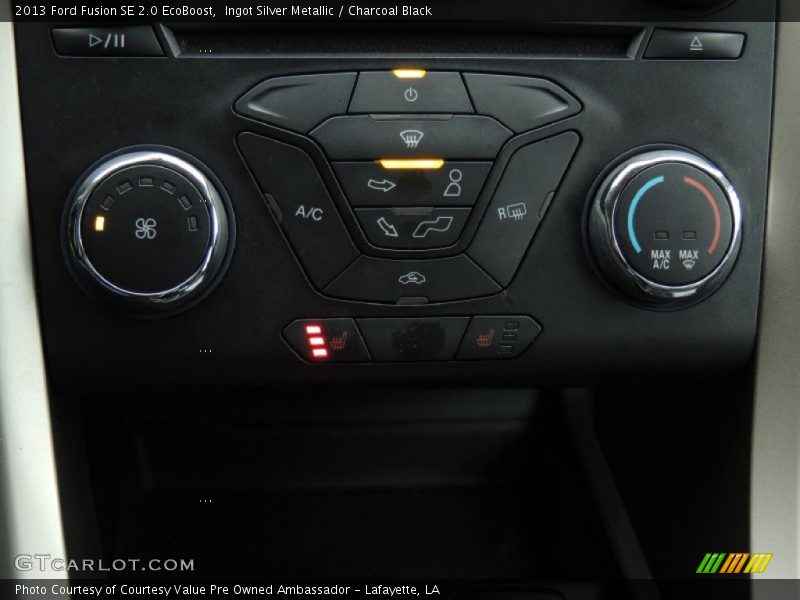 Ingot Silver Metallic / Charcoal Black 2013 Ford Fusion SE 2.0 EcoBoost