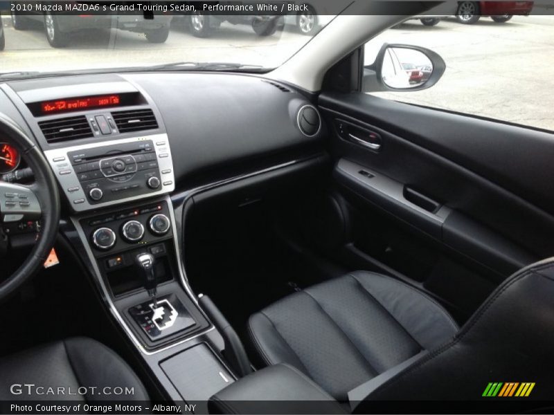 Performance White / Black 2010 Mazda MAZDA6 s Grand Touring Sedan