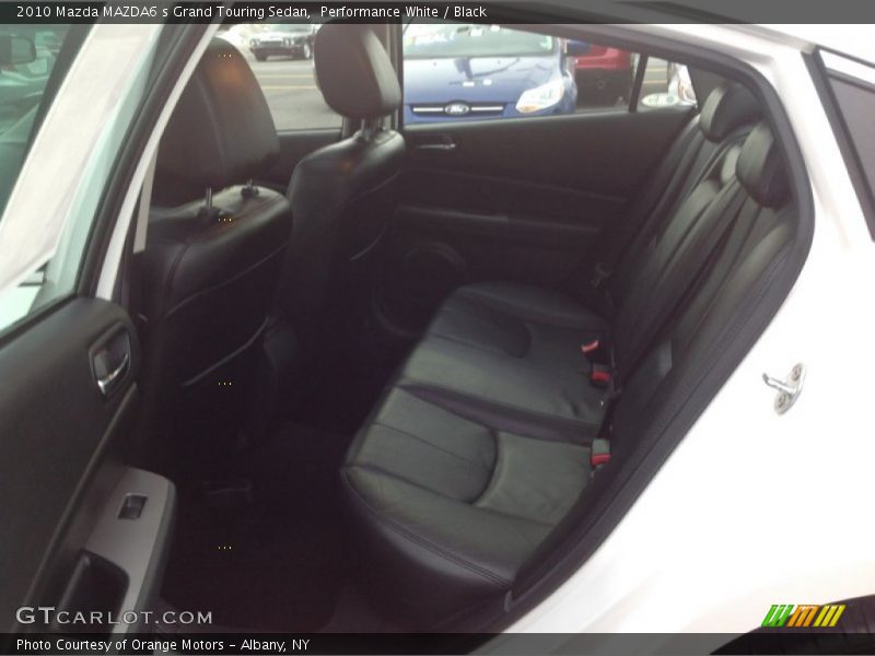 Performance White / Black 2010 Mazda MAZDA6 s Grand Touring Sedan