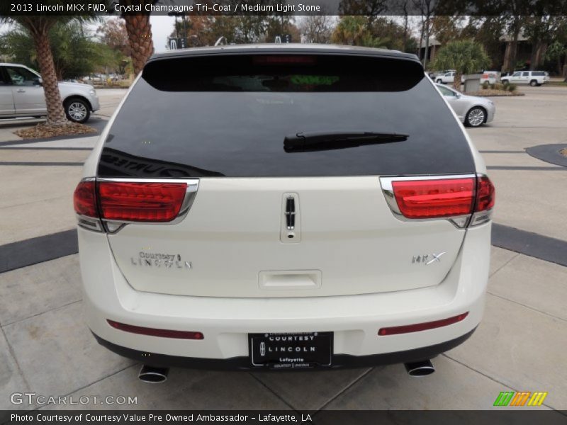 Crystal Champagne Tri-Coat / Medium Light Stone 2013 Lincoln MKX FWD