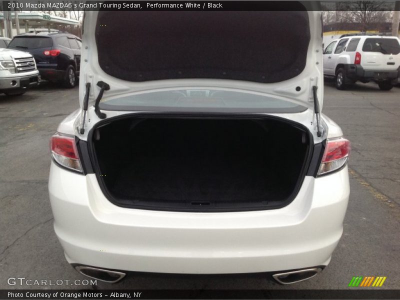 Performance White / Black 2010 Mazda MAZDA6 s Grand Touring Sedan