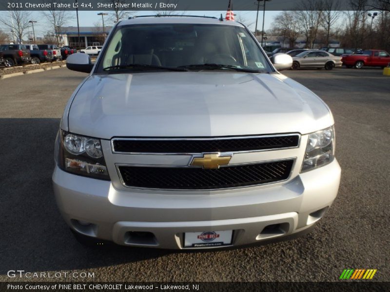Sheer Silver Metallic / Ebony 2011 Chevrolet Tahoe LS 4x4