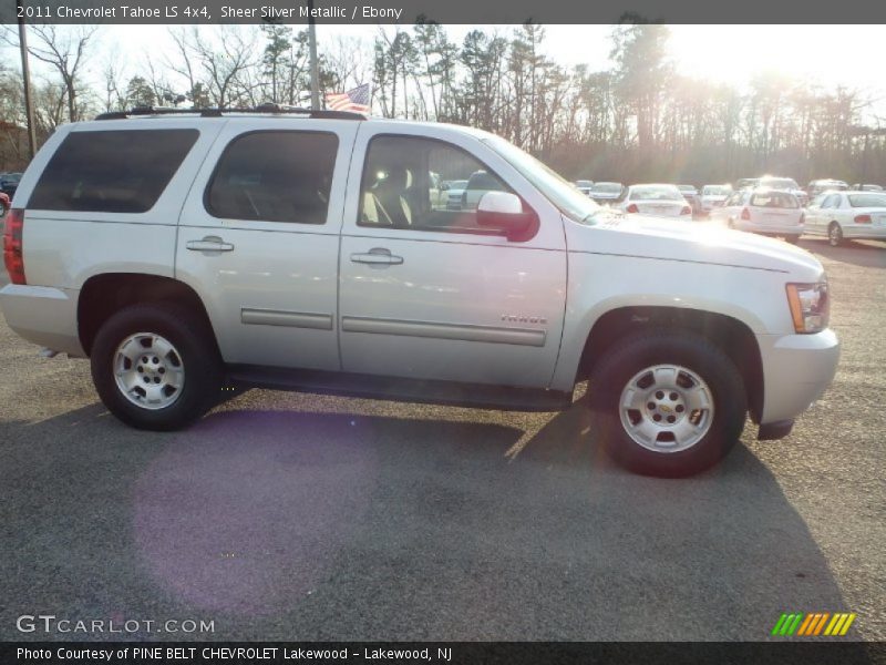 Sheer Silver Metallic / Ebony 2011 Chevrolet Tahoe LS 4x4