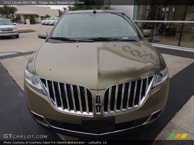 Ginger Ale / Medium Light Stone 2013 Lincoln MKX FWD