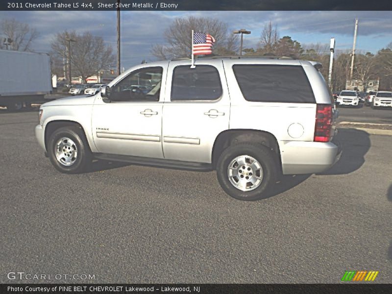 Sheer Silver Metallic / Ebony 2011 Chevrolet Tahoe LS 4x4