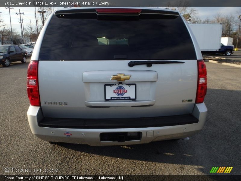 Sheer Silver Metallic / Ebony 2011 Chevrolet Tahoe LS 4x4