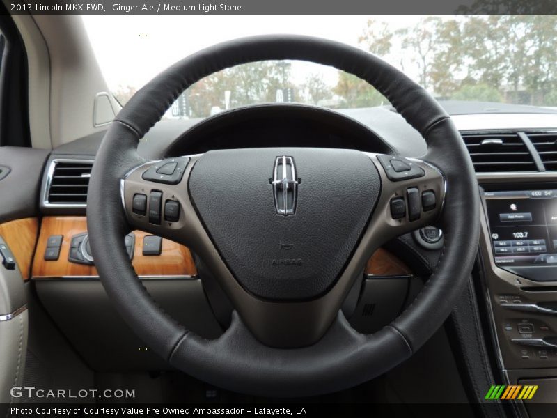 Ginger Ale / Medium Light Stone 2013 Lincoln MKX FWD