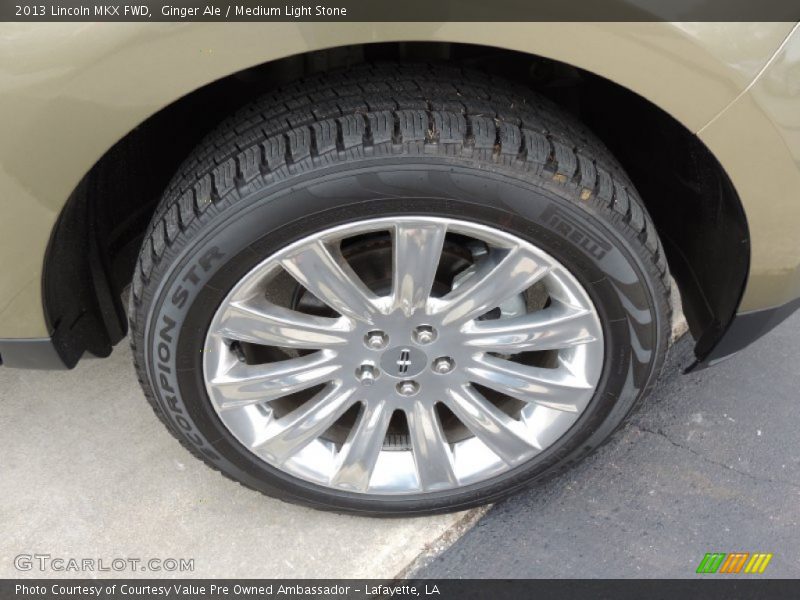 Ginger Ale / Medium Light Stone 2013 Lincoln MKX FWD