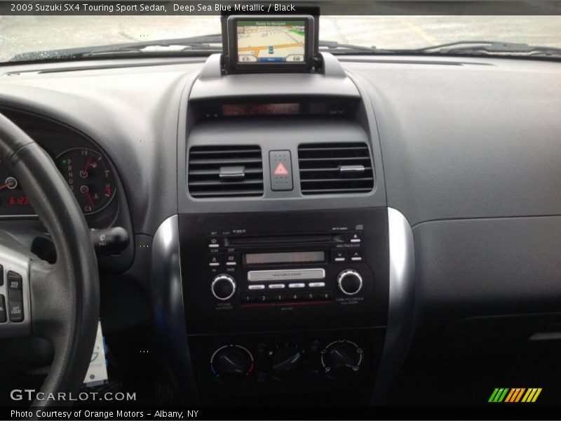 Deep Sea Blue Metallic / Black 2009 Suzuki SX4 Touring Sport Sedan