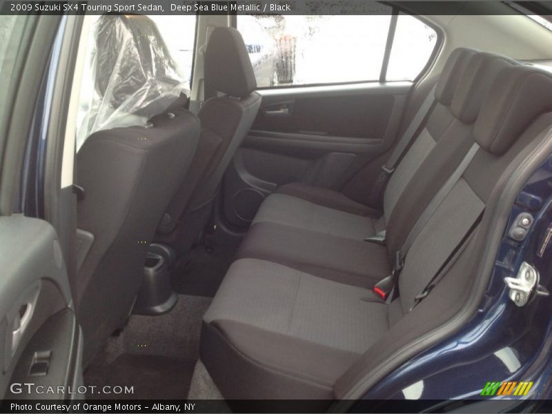 Deep Sea Blue Metallic / Black 2009 Suzuki SX4 Touring Sport Sedan