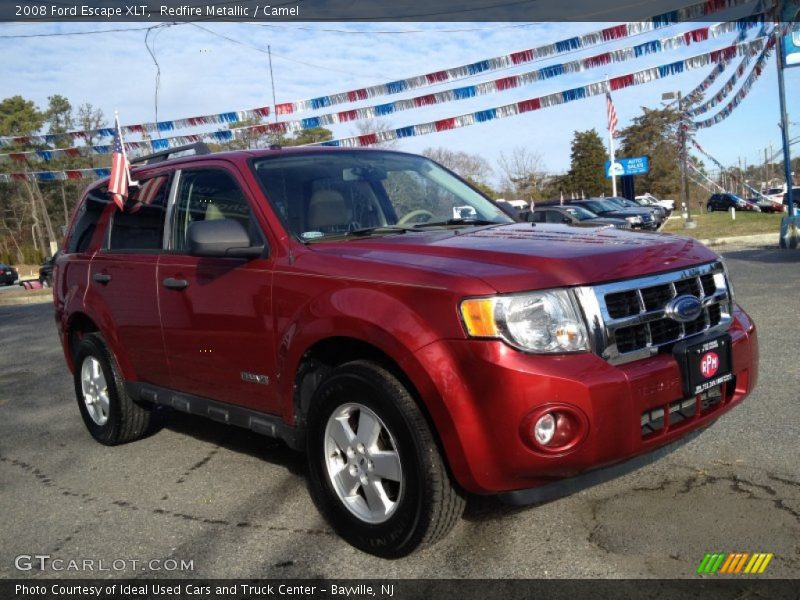 Redfire Metallic / Camel 2008 Ford Escape XLT