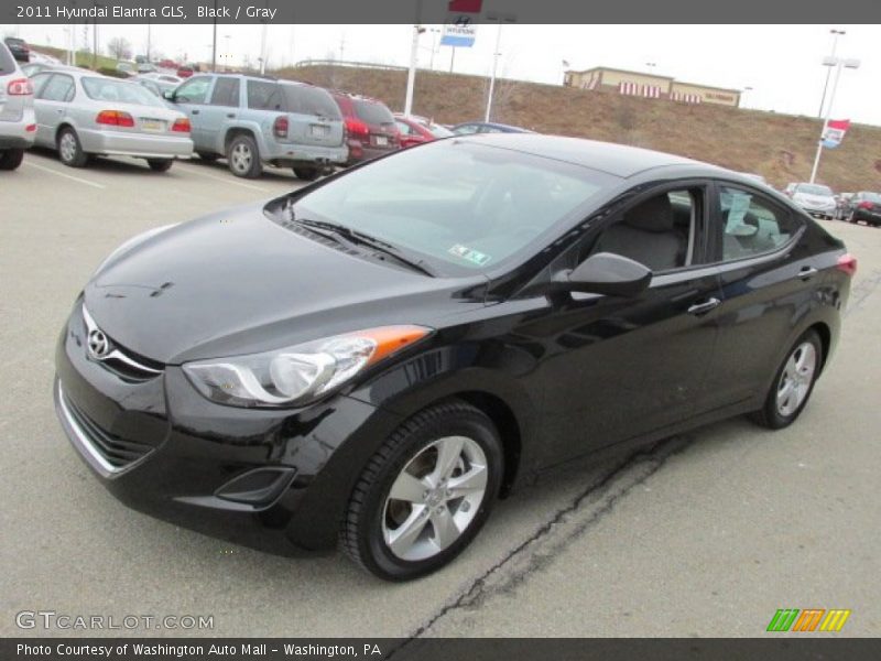 Black / Gray 2011 Hyundai Elantra GLS