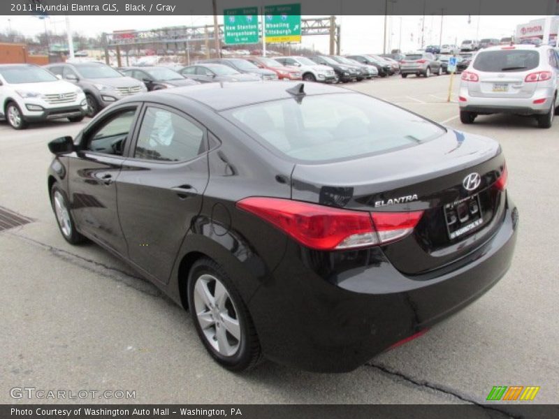 Black / Gray 2011 Hyundai Elantra GLS