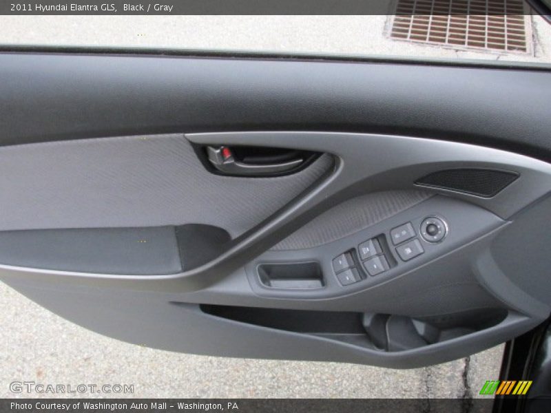 Black / Gray 2011 Hyundai Elantra GLS