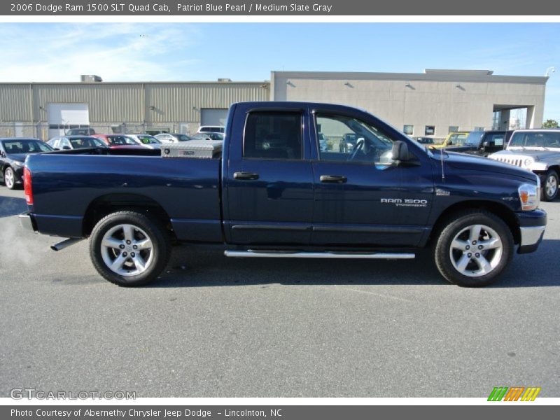Patriot Blue Pearl / Medium Slate Gray 2006 Dodge Ram 1500 SLT Quad Cab