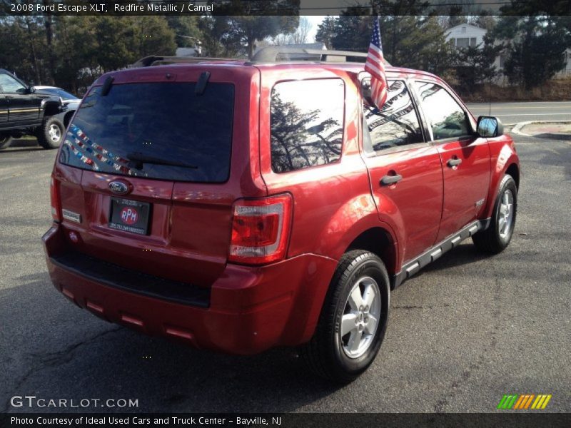 Redfire Metallic / Camel 2008 Ford Escape XLT