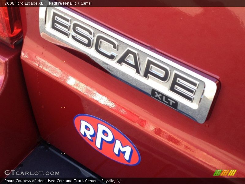 Redfire Metallic / Camel 2008 Ford Escape XLT