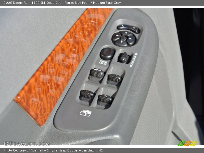 Patriot Blue Pearl / Medium Slate Gray 2006 Dodge Ram 1500 SLT Quad Cab