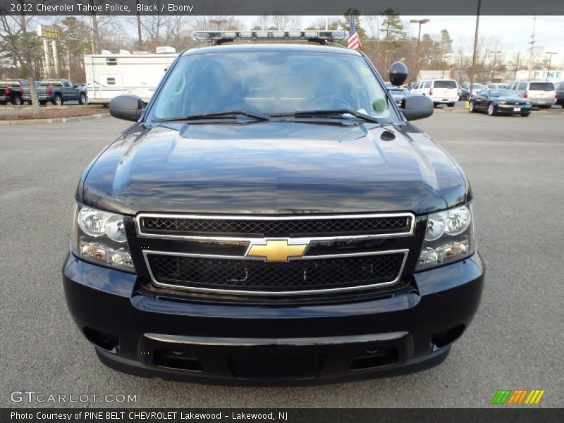  2012 Tahoe Police Black