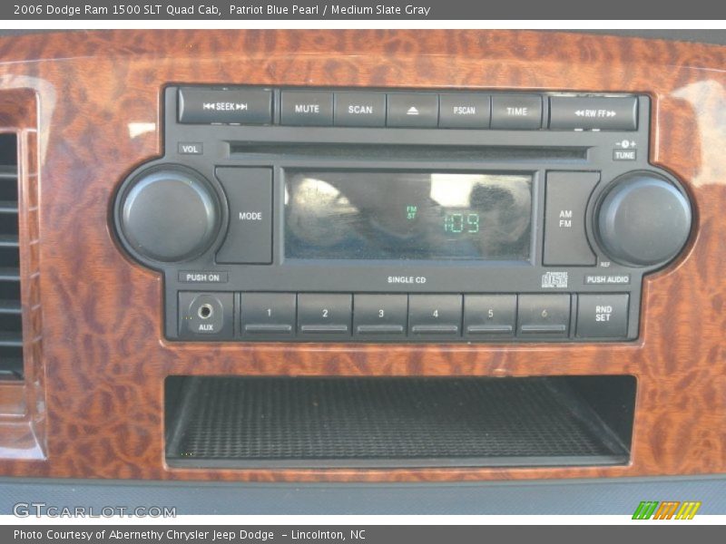 Patriot Blue Pearl / Medium Slate Gray 2006 Dodge Ram 1500 SLT Quad Cab