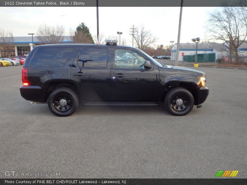  2012 Tahoe Police Black