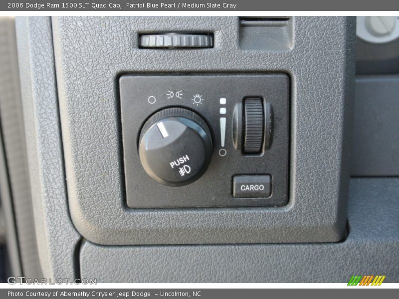 Patriot Blue Pearl / Medium Slate Gray 2006 Dodge Ram 1500 SLT Quad Cab