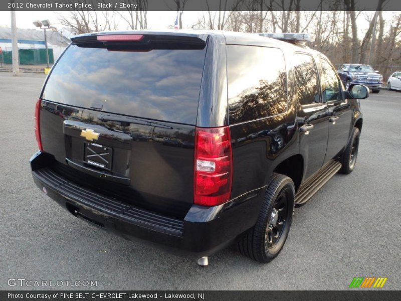  2012 Tahoe Police Black