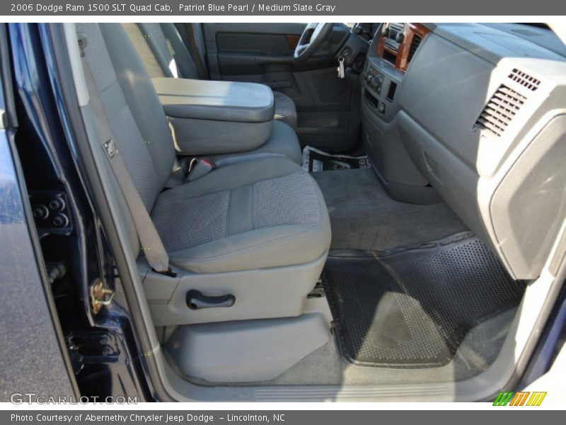 Patriot Blue Pearl / Medium Slate Gray 2006 Dodge Ram 1500 SLT Quad Cab