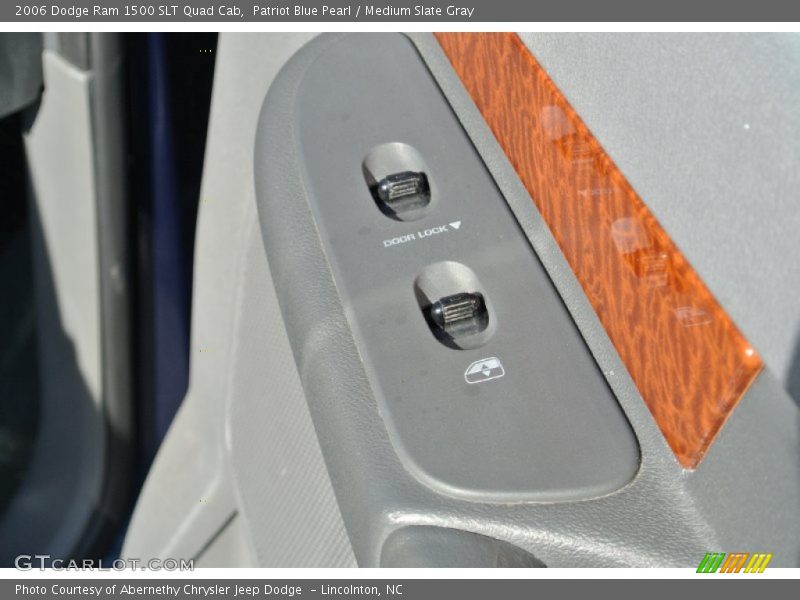 Patriot Blue Pearl / Medium Slate Gray 2006 Dodge Ram 1500 SLT Quad Cab