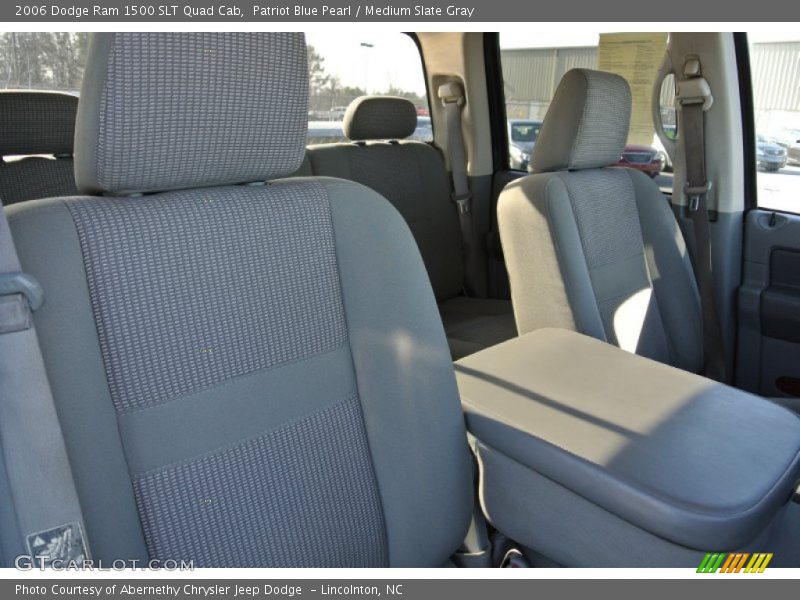 Patriot Blue Pearl / Medium Slate Gray 2006 Dodge Ram 1500 SLT Quad Cab