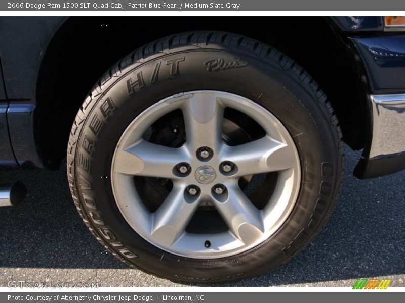 Patriot Blue Pearl / Medium Slate Gray 2006 Dodge Ram 1500 SLT Quad Cab