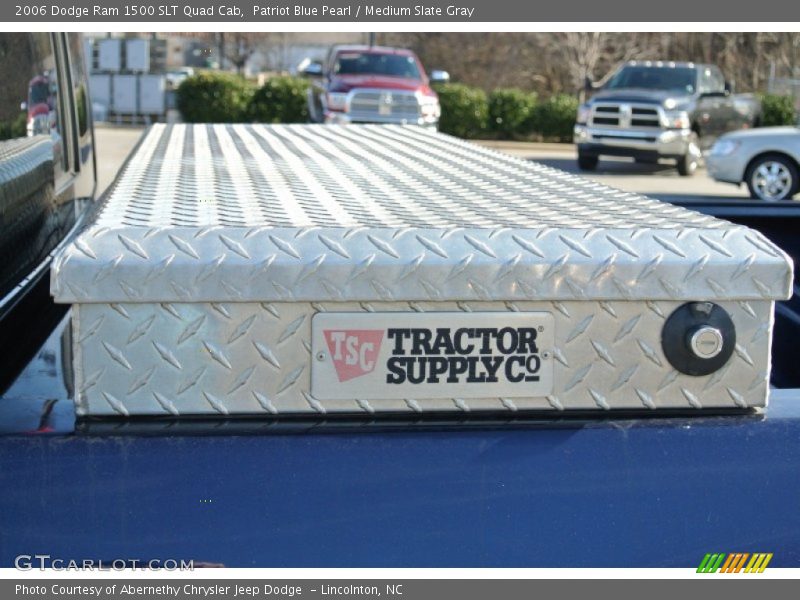 Patriot Blue Pearl / Medium Slate Gray 2006 Dodge Ram 1500 SLT Quad Cab