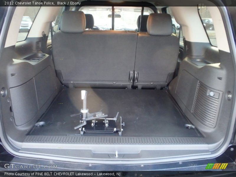  2012 Tahoe Police Trunk