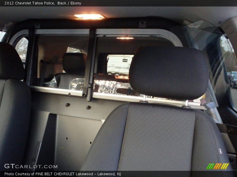Black / Ebony 2012 Chevrolet Tahoe Police