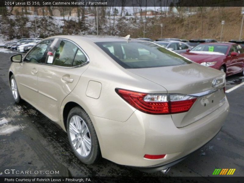 Satin Cashmere Metallic / Parchment 2014 Lexus ES 350