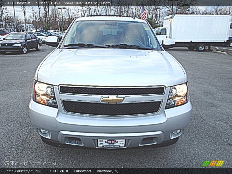 Sheer Silver Metallic / Ebony 2011 Chevrolet Suburban LT 4x4