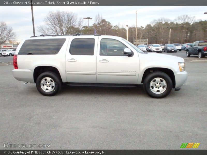 Sheer Silver Metallic / Ebony 2011 Chevrolet Suburban LT 4x4
