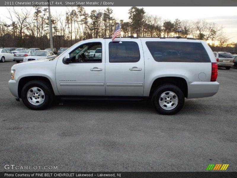 Sheer Silver Metallic / Ebony 2011 Chevrolet Suburban LT 4x4