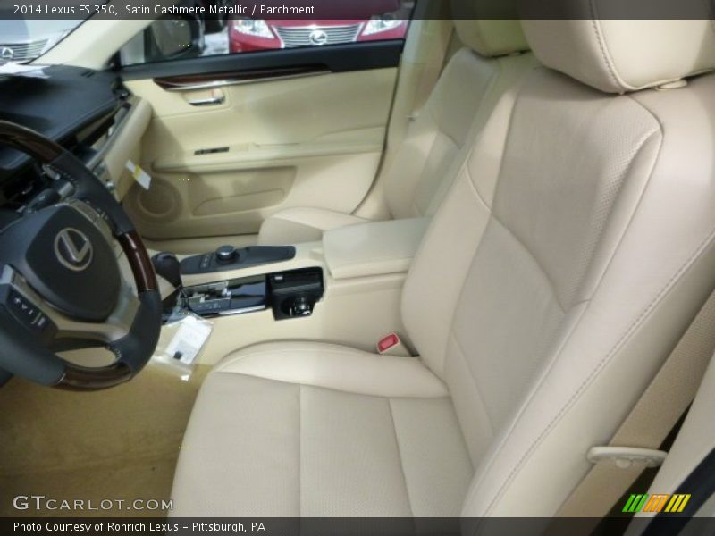 Satin Cashmere Metallic / Parchment 2014 Lexus ES 350